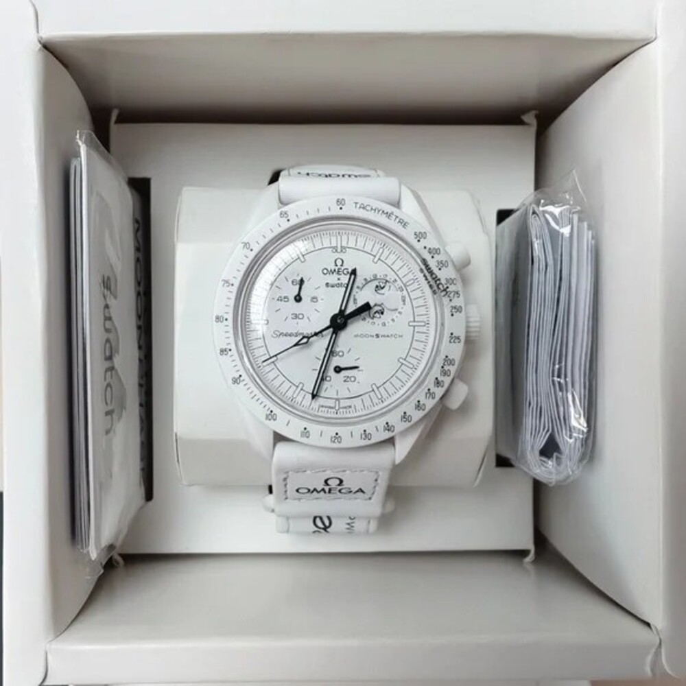 Swatch X Omega Mission To The Moonphase - Full Moon Watch - Picture 5 of 5